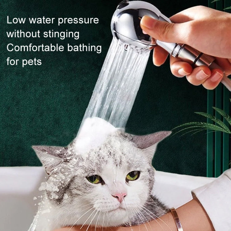Baby Bath Shower Head Children Pet Shower Canopy, ABS Port, Steel Mesh Port, ABS Port With Water Stop