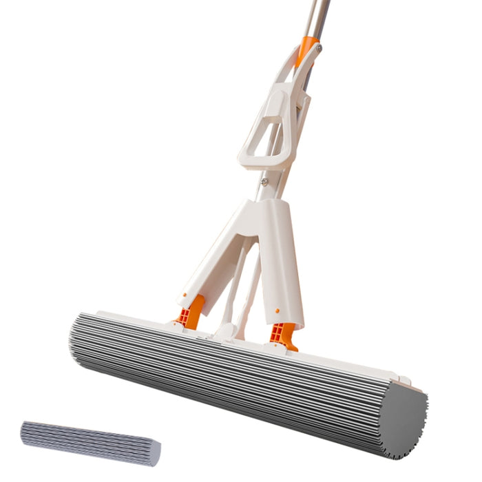 Household Water Absorbent Telescopic Pole Mop Lazy Hands-Free Folding Mop