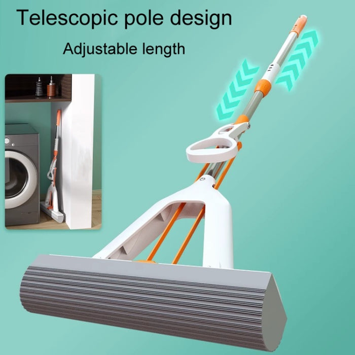 Household Water Absorbent Telescopic Pole Mop Lazy Hands-Free Folding Mop