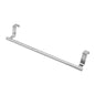 No-Punch Stainless Steel Over Door Towel Rack Cabinet Door Rag Hanging Holder, 23.5cm Silver, 23.5cm Black, 36.5cm Silver, 36.5cm Black, 36.5cm White