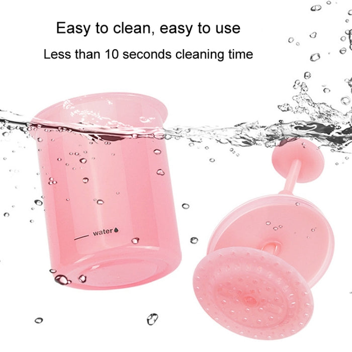 Facial Cleanser Foaming Maker Bubbler Cup Travel Portable Manual Foaming Bottle