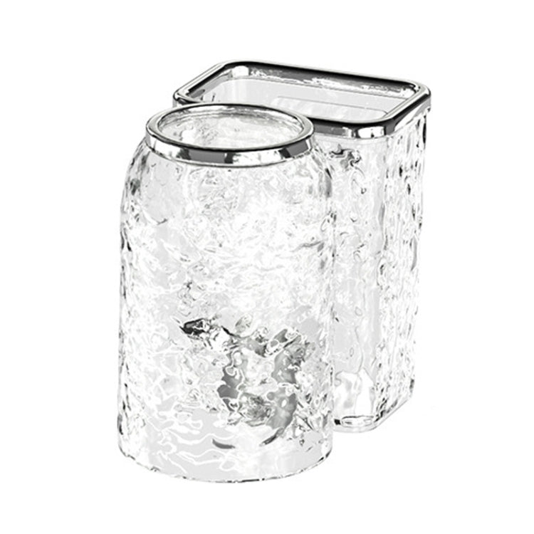 Bathroom Toothbrush Organizer Household Multifunctional Storage Rack, Single Cup Transparent, Single Cup Transparent Gray, Double Cup Transparent, Double Cup Transparent Gray, Three Cups Transparent, Three Cups Transparent Gray, Four Cups Transparent  ...
