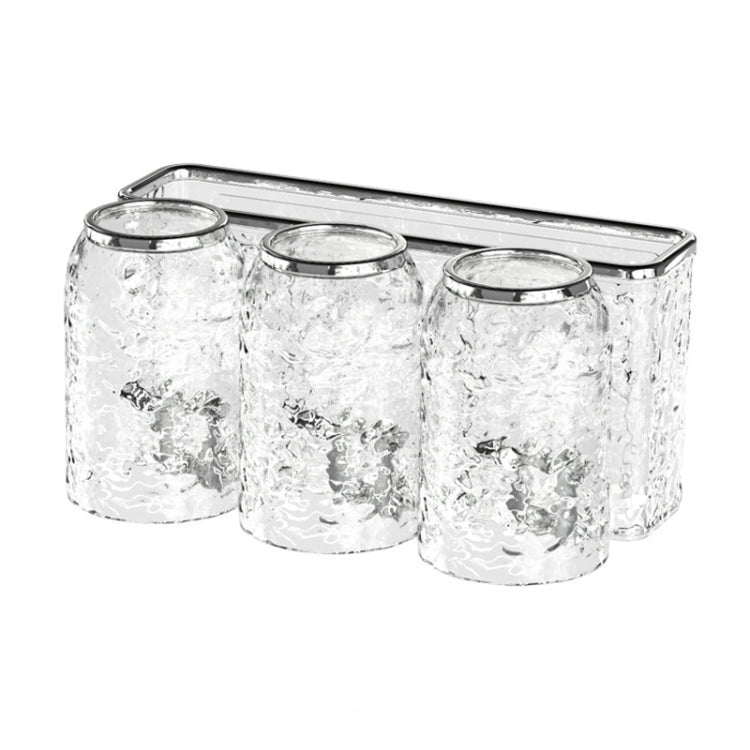 Bathroom Toothbrush Organizer Household Multifunctional Storage Rack, Single Cup Transparent, Single Cup Transparent Gray, Double Cup Transparent, Double Cup Transparent Gray, Three Cups Transparent, Three Cups Transparent Gray, Four Cups Transparent  ...