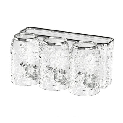 Bathroom Toothbrush Organizer Household Multifunctional Storage Rack, Single Cup Transparent, Single Cup Transparent Gray, Double Cup Transparent, Double Cup Transparent Gray, Three Cups Transparent, Three Cups Transparent Gray, Four Cups Transparent  ...