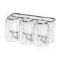Bathroom Toothbrush Organizer Household Multifunctional Storage Rack, Single Cup Transparent, Single Cup Transparent Gray, Double Cup Transparent, Double Cup Transparent Gray, Three Cups Transparent, Three Cups Transparent Gray, Four Cups Transparent  ...