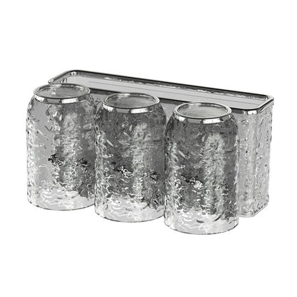 Bathroom Toothbrush Organizer Household Multifunctional Storage Rack, Single Cup Transparent, Single Cup Transparent Gray, Double Cup Transparent, Double Cup Transparent Gray, Three Cups Transparent, Three Cups Transparent Gray, Four Cups Transparent  ...