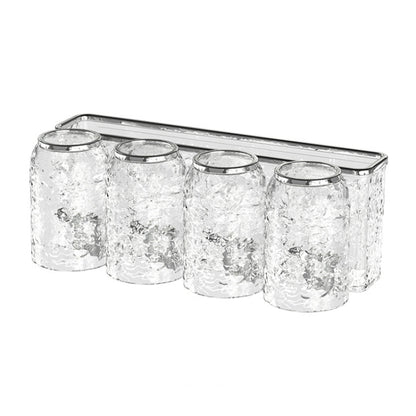 Bathroom Toothbrush Organizer Household Multifunctional Storage Rack, Single Cup Transparent, Single Cup Transparent Gray, Double Cup Transparent, Double Cup Transparent Gray, Three Cups Transparent, Three Cups Transparent Gray, Four Cups Transparent  ...