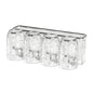 Bathroom Toothbrush Organizer Household Multifunctional Storage Rack, Single Cup Transparent, Single Cup Transparent Gray, Double Cup Transparent, Double Cup Transparent Gray, Three Cups Transparent, Three Cups Transparent Gray, Four Cups Transparent  ...