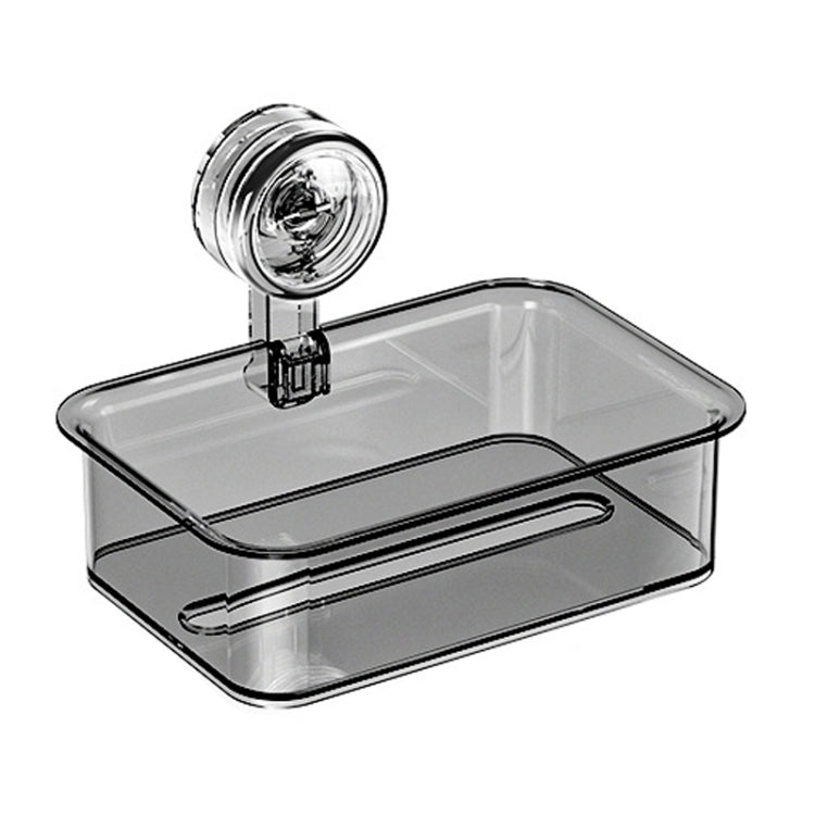 Bathroom No Punch Tissue Organizer Household Wall Mounted Suction Cup Tissue Box, Small Transparent, Small Transparent Gray, Large Transparent, Large Transparent Gray