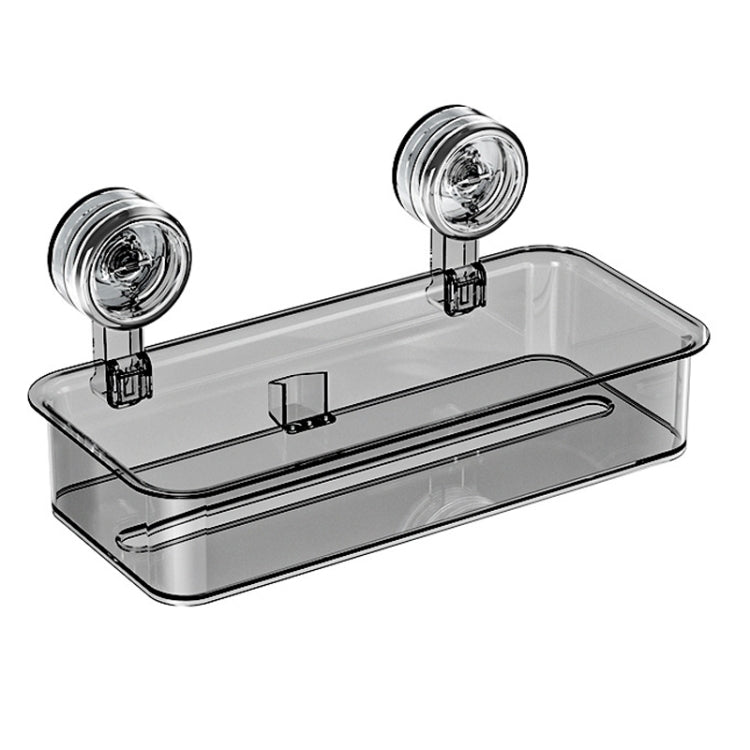 Bathroom No Punch Tissue Organizer Household Wall Mounted Suction Cup Tissue Box, Small Transparent, Small Transparent Gray, Large Transparent, Large Transparent Gray