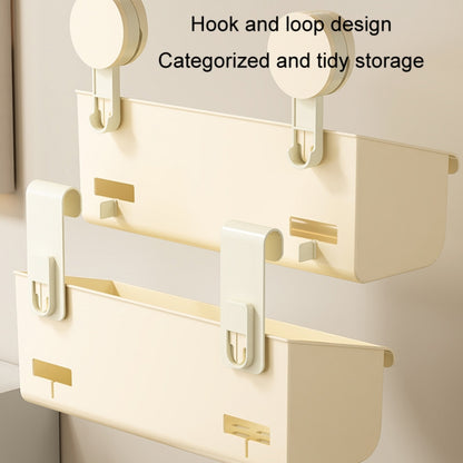 Suction Cup Wall Mounted Bathroom Shelf Drainage Detachable Storage Rack Hanging Basket, Large White, Large Cream, Large Brown, 2 Layers Large White, 2 Layers Large Cream, 2 Layers Large Brown