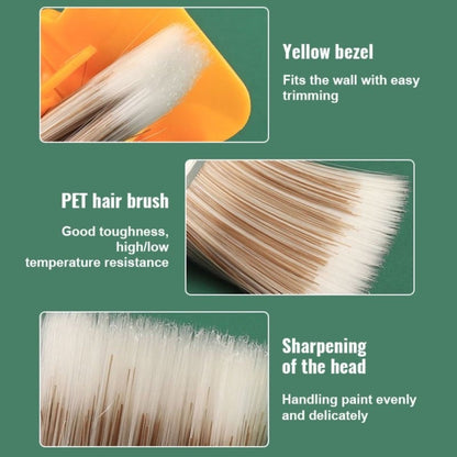 Color Separation Paint Brush Interior Wall Roof Paint Brush Latex Paint Trimming Color Separator, Paint Brush