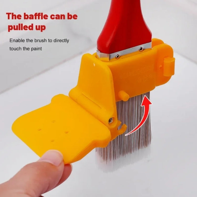 Color Separation Paint Brush Interior Wall Roof Paint Brush Latex Paint Trimming Color Separator, Paint Brush