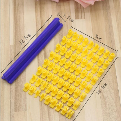 English Alphanumeric Symbol Seal Cookie Mold Movable Type Cake Mold Set, Cake Mold Set