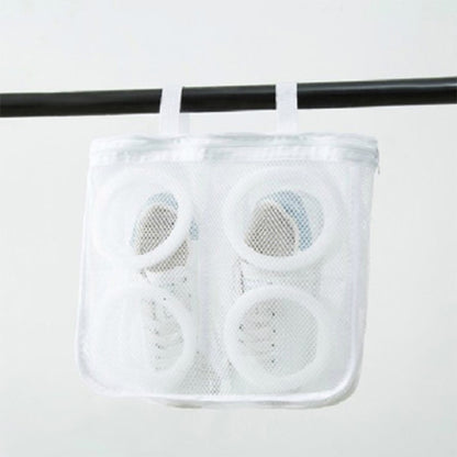 Nylon Laundry Bag Shoe Wash Trainer Sports Sneaker Tennis Boots Laundry Mesh Washing Bag, Mesh Washing Bag