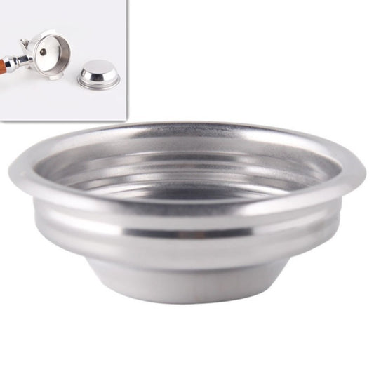 Semi-automatic Coffee Machine Stainless Steel Powder Bowl Brewing Head Filter Bottomless Handle Filter