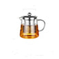 Large Capacity Heat Resistant Glass Teapot Tea Set With Stainless Steel Filter For Kung Fu Tea