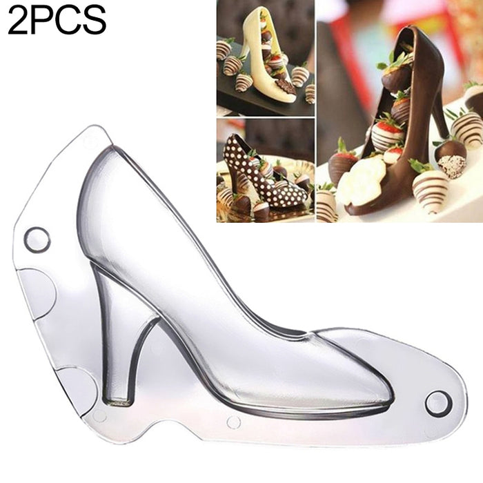 3D Chocolate Mold Fondant Cake Ladies High Heel Mold