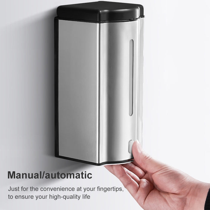 ASD-111 600ML Automatic Induction Soap Dispenser Stainless Steel Soap Dispenser