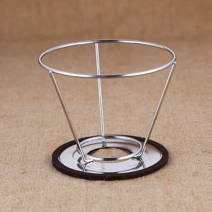 Stainless Steel Filter Cone Filter Cartridge Tea Coffee Free Paper Filter Cup, Stainless Steel Filter