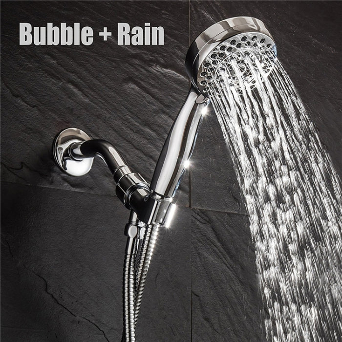 4 Inches Shower Head ABS Bathroom Bath Shower Water Saving High Pressure Round Shape Hand Shower