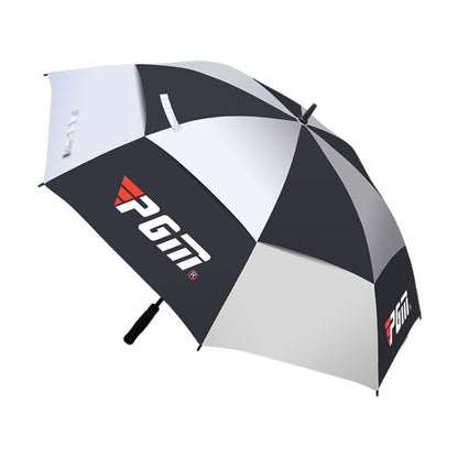 PGM Golf Fiberglass Straight Anti-typhoon Umbrella(Color:Pink Size:Manual), Auto, Manual