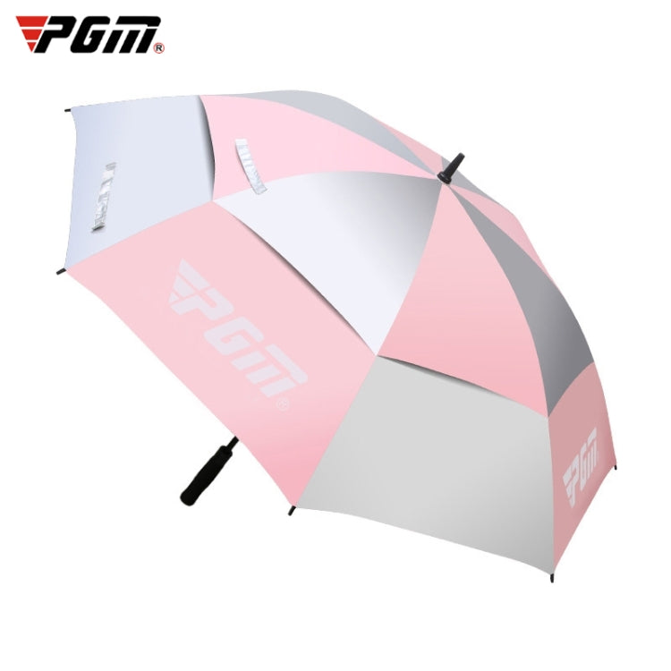 PGM Golf Fiberglass Straight Anti-typhoon Umbrella(Color:Pink Size:Manual), Auto, Manual